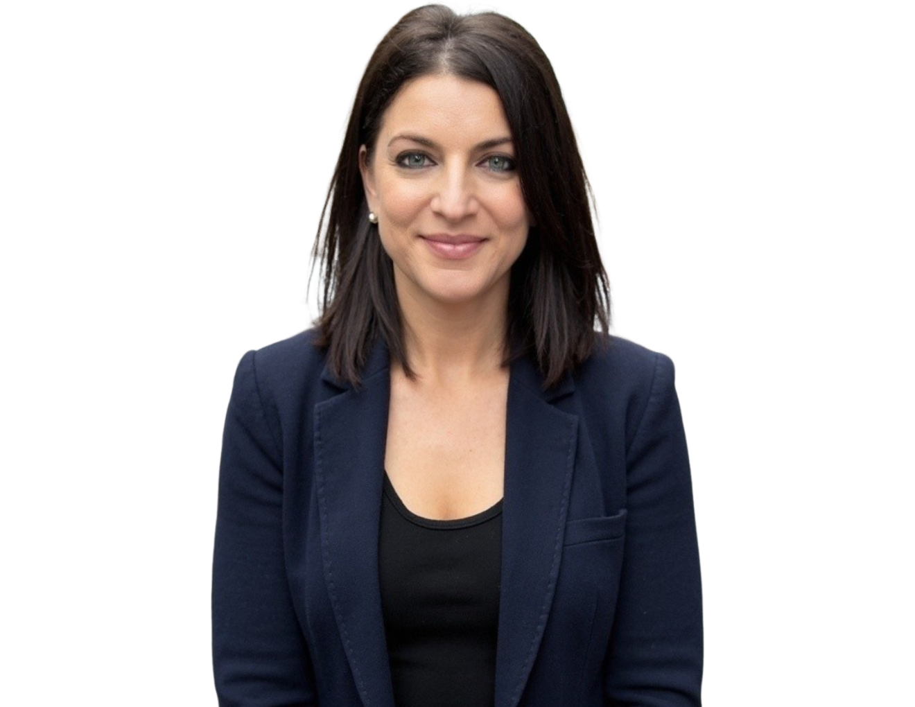 Confident professional woman in blazer