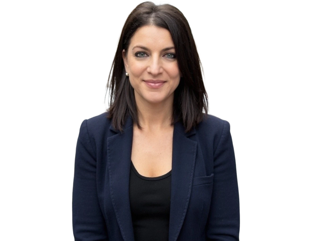 Confident professional woman in blazer