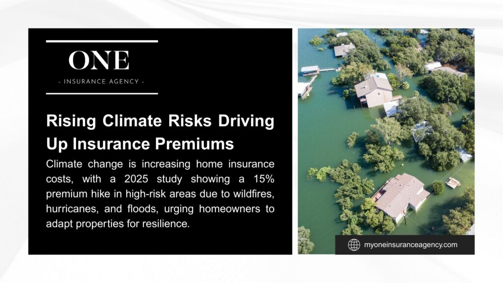 An image warning about the rising cost of home rebuilding in 2025, with construction costs up 40% since 2020 due to labor and material shortages, advising to review dwelling coverage annually.