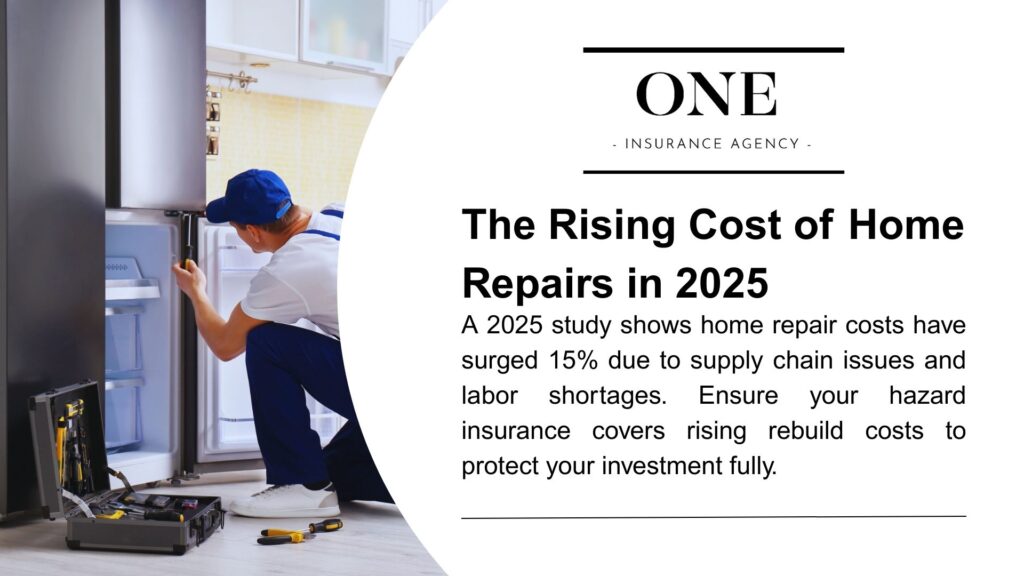Image of a technician repairing a refrigerator with tools, highlighting a 2025 study showing a 15% surge in home repair costs due to supply chain and labor issues, urging updated hazard insurance.